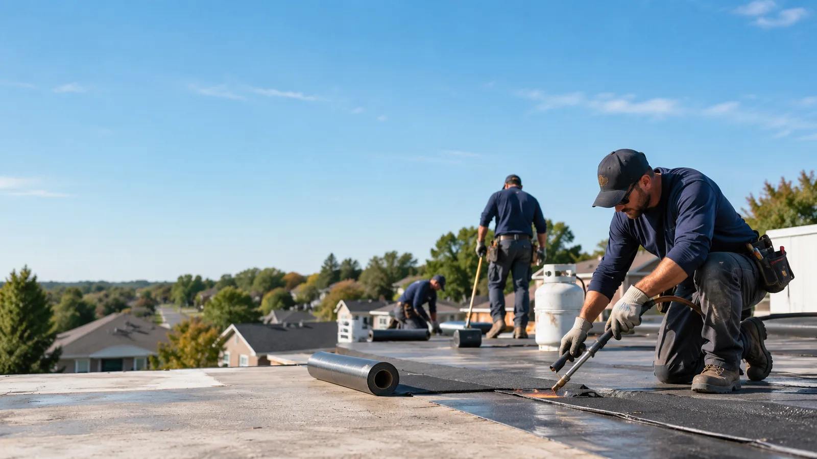 Flat Roof Leak Repair providers in Saint David, ME